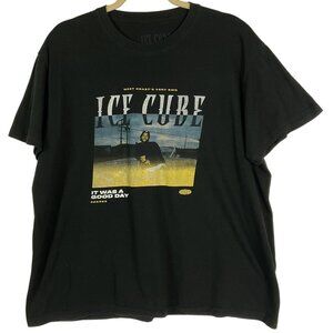 Ice Cube It Was a Good Day Graphic T-Shirt Black Hip Hop Rap Tee Men’s XL